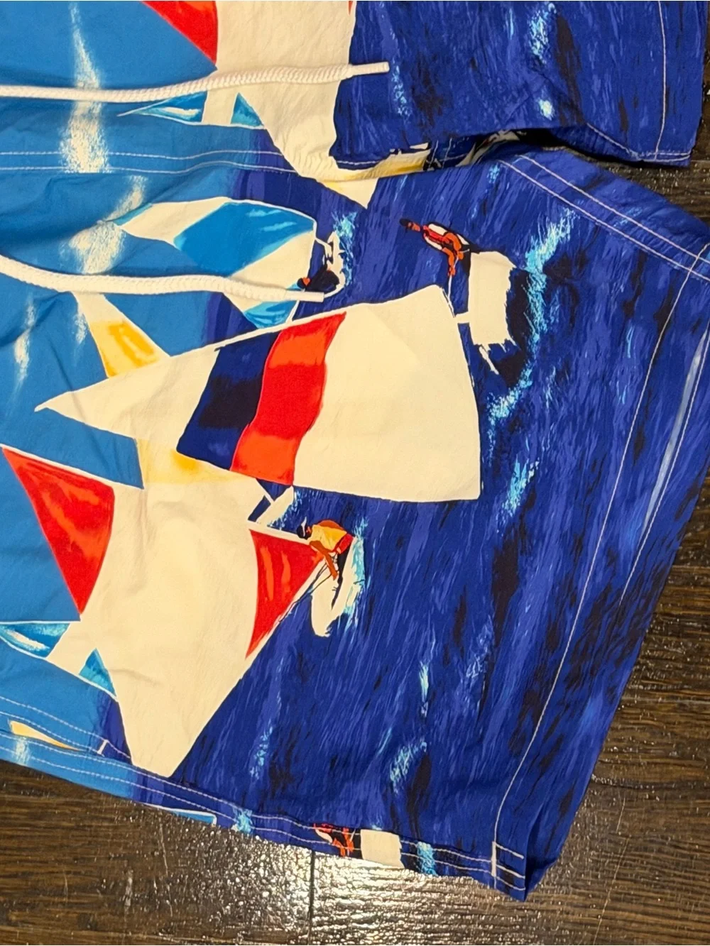 J. Crew vibrant sailboat